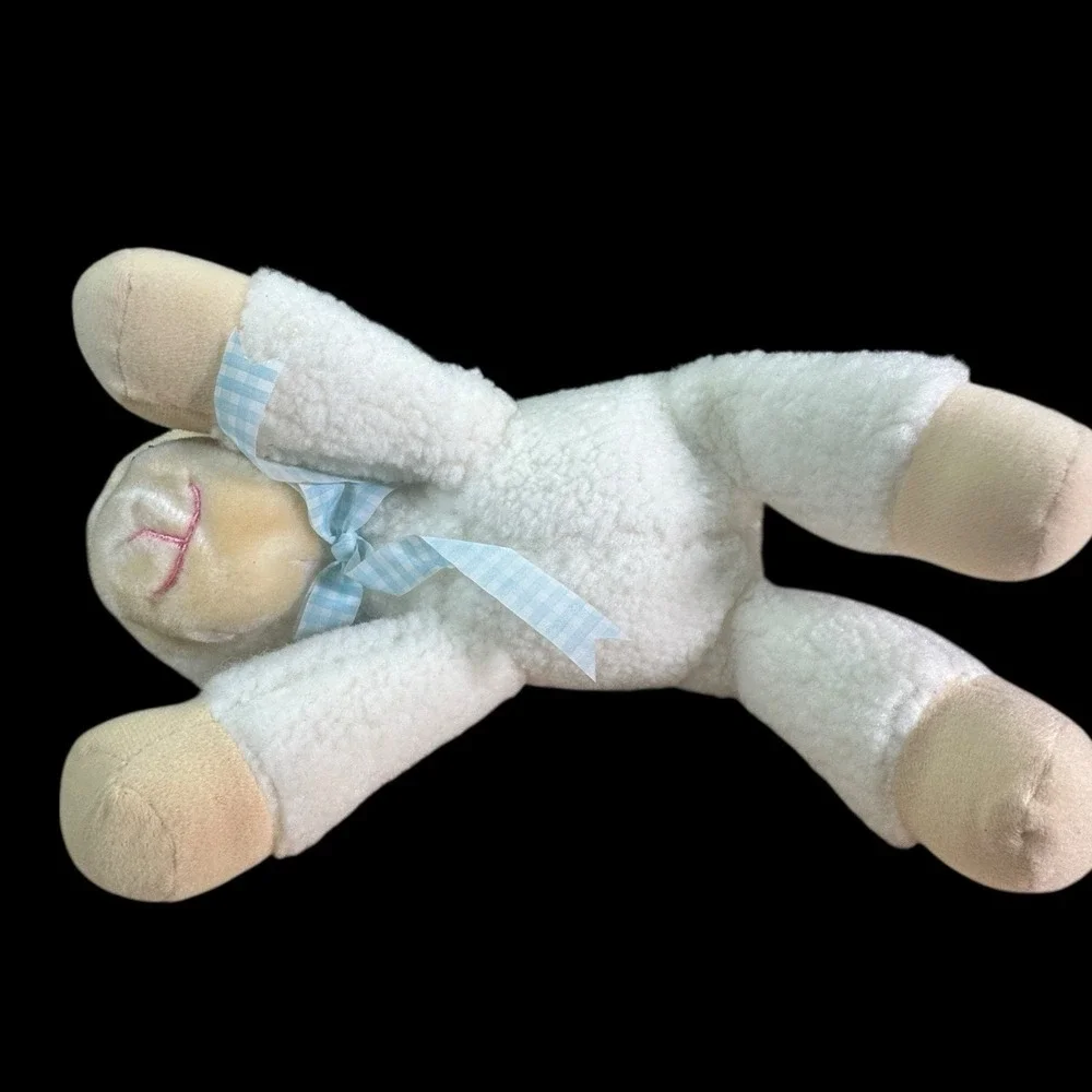 Del Monte Fluffy Lamb Country Yumkin Vintage 1984 Stuffed Plush‎